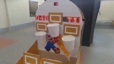 Ping-pong BasketBall Game (with Arduino)