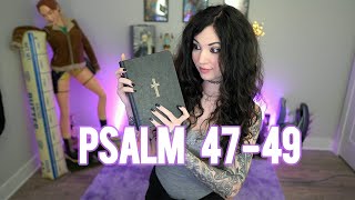 Psalm 47-49 NLT - Bible Time with Melonie Mac