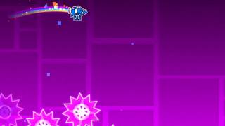Geometry Dash (Secret Way Demon): Dj Clubstep - HexagonDasher