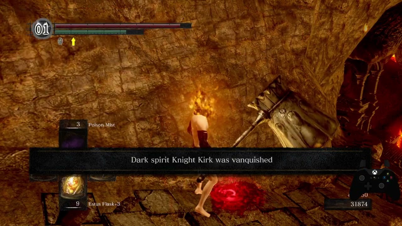 Dark Souls Casual 100% w/ NerdyDad & Positron Part 10 (Lost Izalith) [PC]