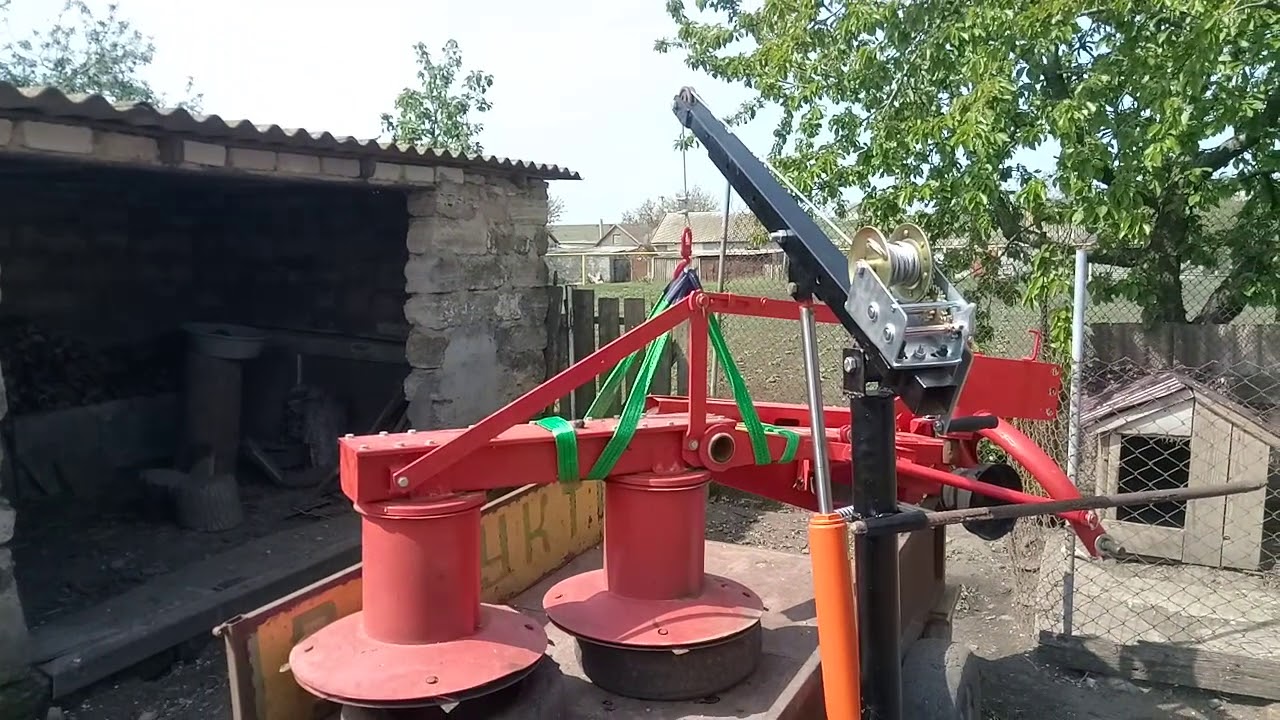 мини кран испытание