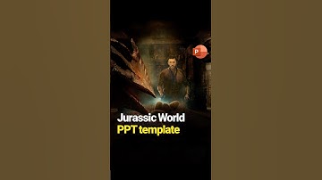 Jurassic World Themed PowerPoint Design #powerpoint #jurassicworld