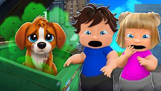 We Found a Lost DOG in a DUMPSTER!