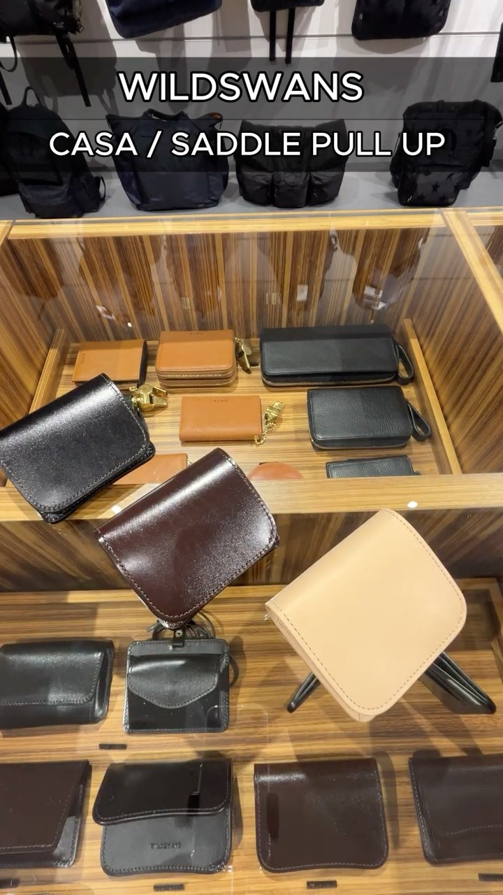 小物 WILDSWANS SADDLE PULL UP / CASA ミニ財布《カーサ》サドルプルアップ｜WILDSWANS(ワイルドスワンズ