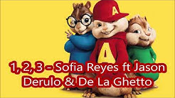 1, 2, 3 Sofia Reyes ft Jason Derulo & De La Ghetto - Alvin y las ardillas