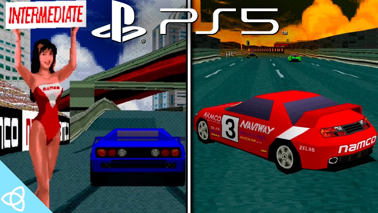 Ridge Racer (PS1) - PS5 Gameplay (PS Plus Premium)