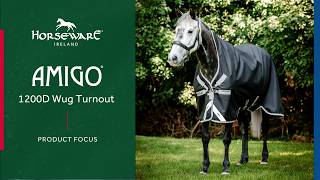 Amigo 1200D Wug Turnout Rug Lightweight to Heavy Waterproof Horse Rug