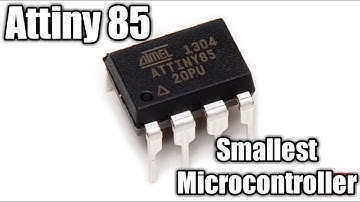 Getting started with Attiny 85 Smallest Microcontroller chip