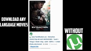 How to download any language movies in Tamil rockers without u torrent screenshot 4