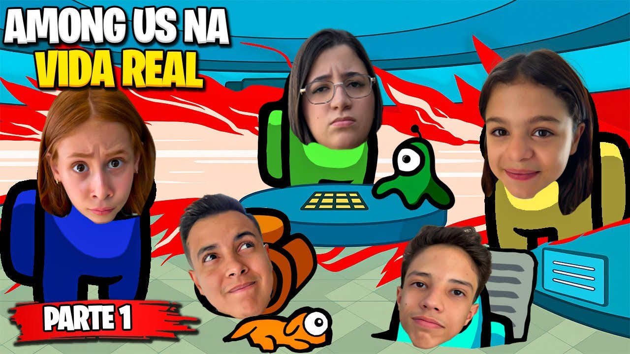 AMONG US NA VIDA REAL AO EXTREMO* QUEM FOI O IMPOSTOR? (KetlynMusketo) 