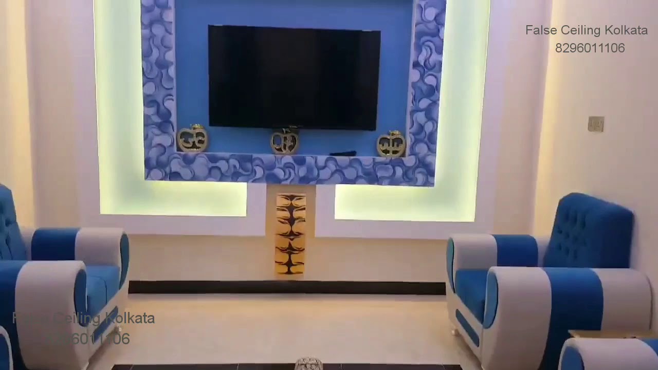 10' By 20' Livingroom Designer False Ceiling | 2 Fan Livingroom False