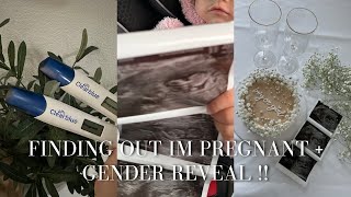 Finding out im pregnant! + Gender Reveal!