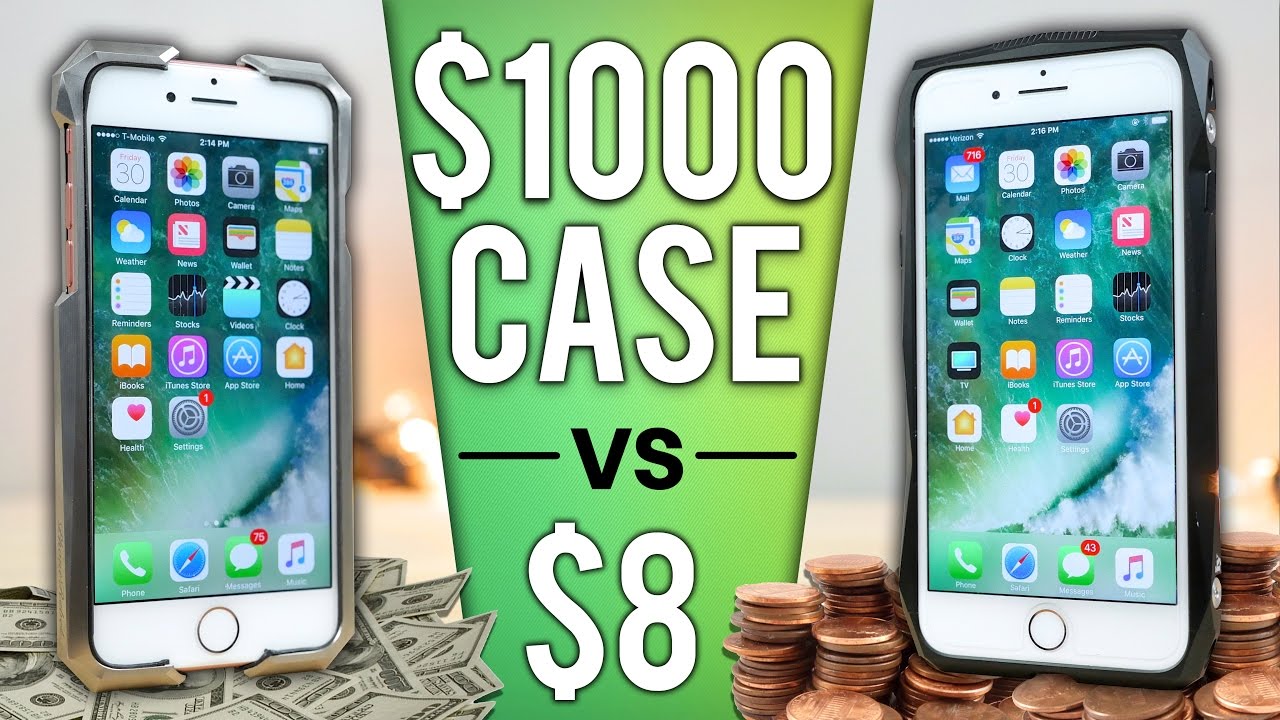 $35 iPhone Case vs $5500 Case DROP Test! 