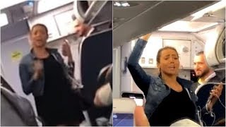 drunk woman spirit airlines twerks and flashes after air hostess asks her to switch off phone by surprising but true 11,851 views 5 years ago 1 minute, 17 seconds