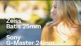 Sony G-Master 24mm f/1.4 vs Zeiss Batis 25mm f/2.0