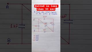 This capacitor question looks scary… #physics #igcse #igcse #alevel #igcsephysics