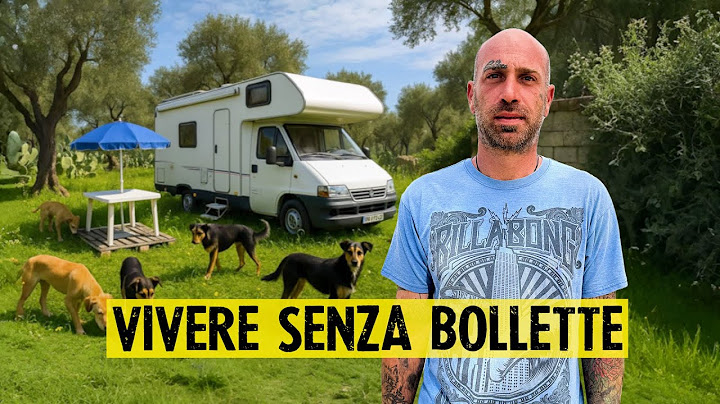 Mollare tutto e vivere da solo in una campagna sperduta