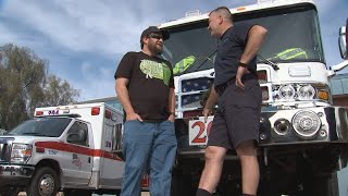 VIDEO: Man meets emergency crew who saved his life in Mesa