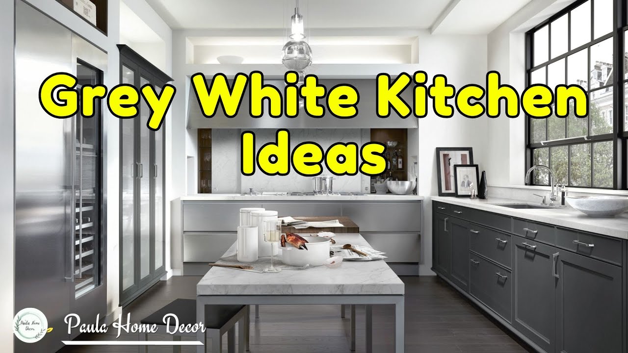 Stunning Grey, Black, And White Kitchen Looks High-Contrast Elegance Black And Grey Kitchen Ideas