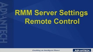 WISE-PaaS/RMM Device Management - Remote control (KVM, Snapshot, Terminal)