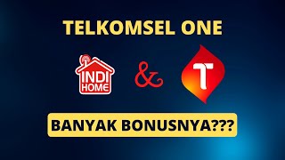 Telkomsel One: Indihome dan Telkomsel Jadi Satu (Bonus Nelpon & SMS)