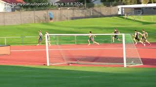 Myötätuulisprintit 3 Lapua H 200m 18.8.2026