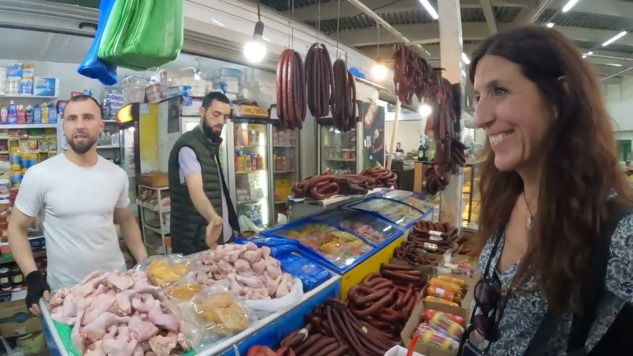 Green Bazar situato nell' Old Bazar di Skopje