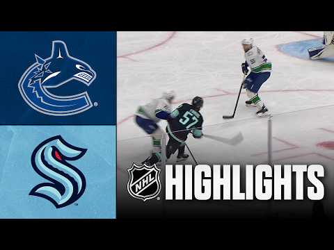 NHL: Seattle Kraken vs Vancouver Canucks
