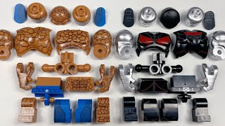 LEGO Marvel - Thing (Fantastic Four) | Colossus (X-Men) | AF362-363 | Unofficial Big Figure