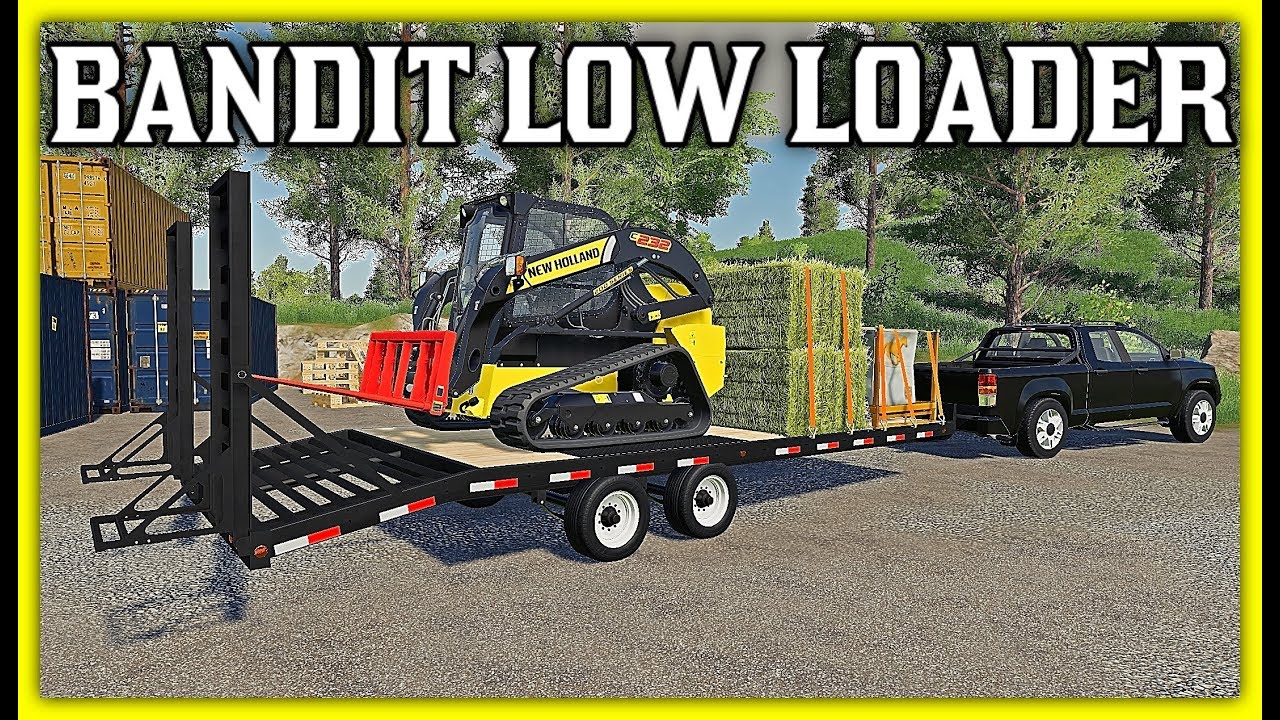 AMERICAN BANDIT LOW LOADER OUT NOW! | FS19 Mods