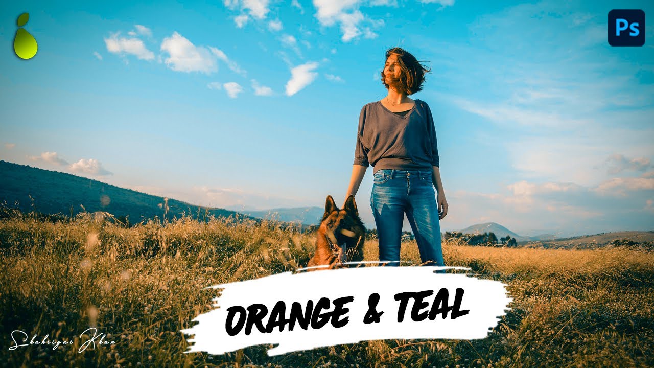 ORANGE & TEAL COLOR GRADING IN PHOTOSHOP 