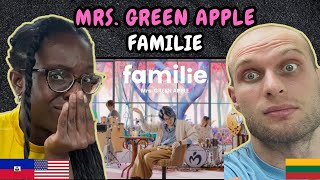 REACTION TO Mrs. GREEN APPLE - Familie (Official Music Video) | FIRST TIME WATCHING