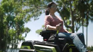72V Brushless 107cm Zero Turn Ride-On Mower from RYOBI®
