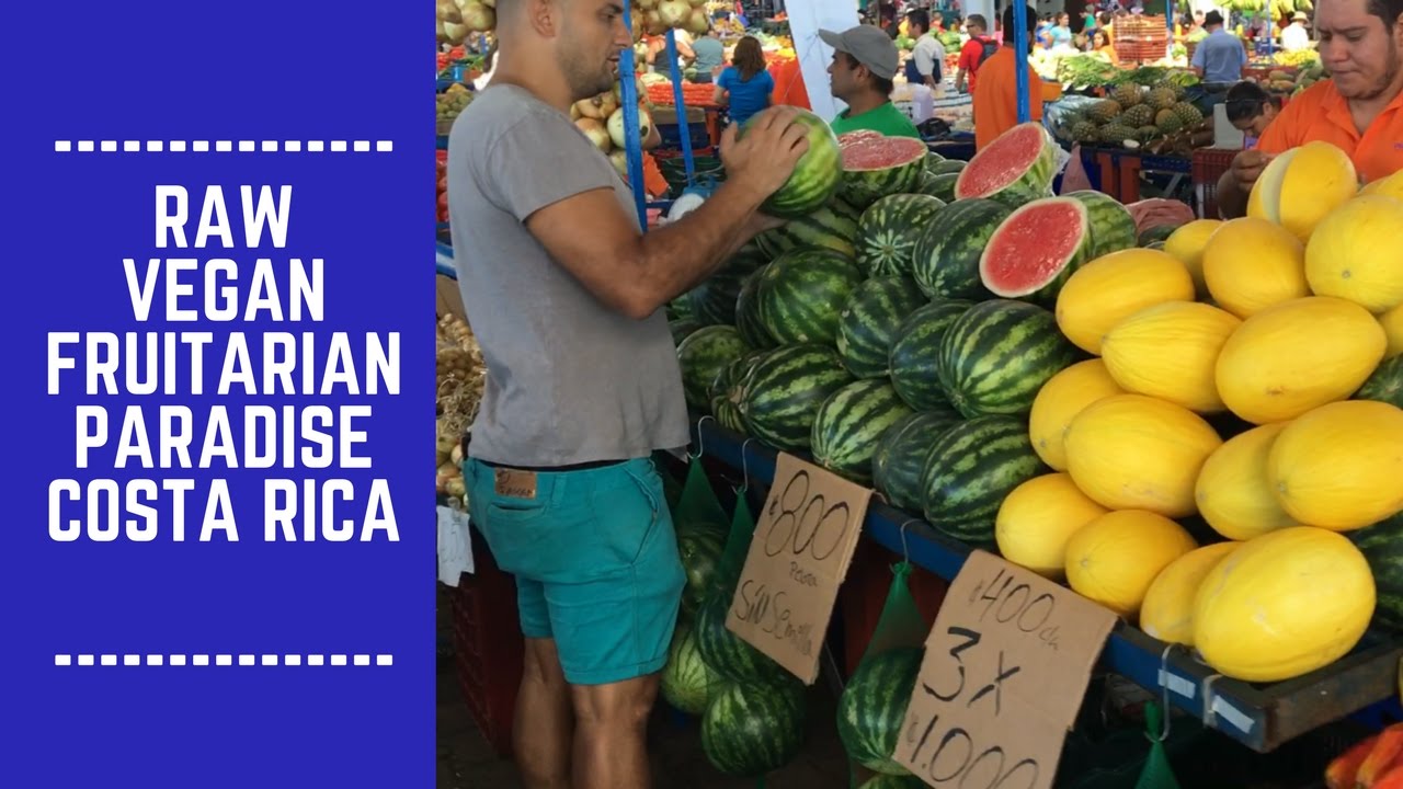 Raw Vegan Fruitarian Paradise in Costa Rica YouTube