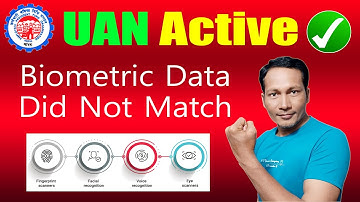 EPF UAN Active || Biometric Data Did Not Match Problem Solved || EPF UAN Activate 2025