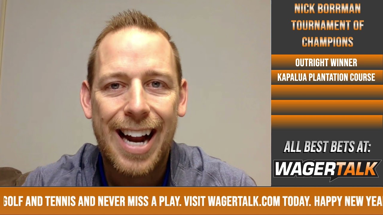 ⛳ Sentry Tournament of Champions | PGA Tour Betting Free Picks | Outright Winner | Jan 6, 2022