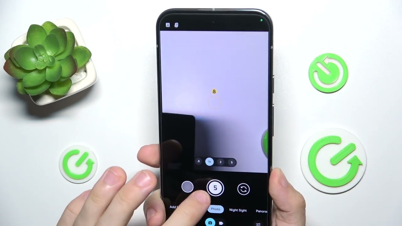 How to Set a Timer in the Camera of GOOGLE Pixel 9 Pro XL