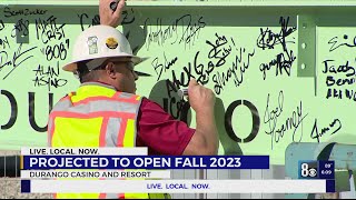 Durango Station topping off tower