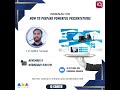 How to prepare powerful presentation i iq career webinar i abdussamad cp