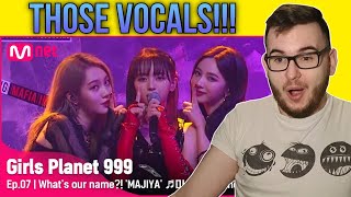 Vocals! Girls Planet 999 - Mafia in the morning Stage [REACTION]