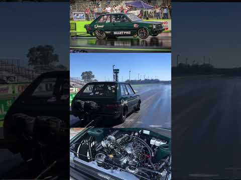 @bollinquiracing rotary🔥 starlet goes 6.6@206mph #nyce1s #automobile #rotary #toyota #racing