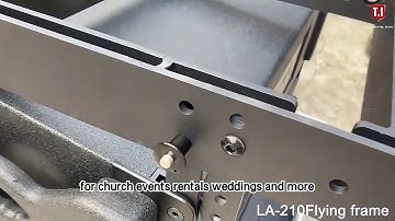 LA 210 LA 210P passive/active dual 10 inch line array speaker