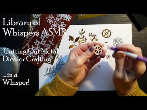 ASMR | Whispered Show & Tell | Paper Shapes Cutting Out Demo for Craftmaking