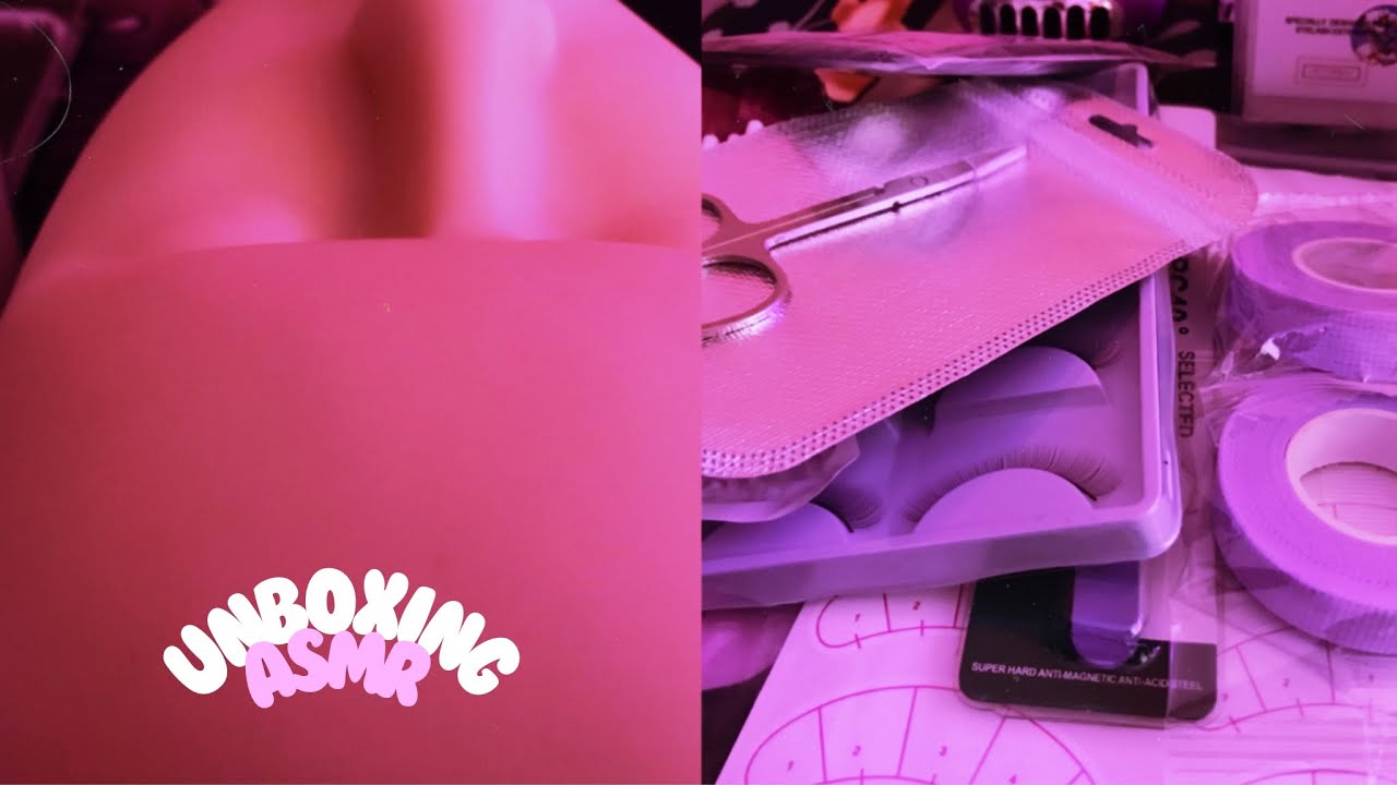 Unboxing relajante | Sonidos de plástico | Andrea ASMR 🦋