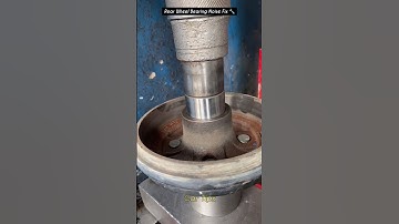 Rear Wheel Bearing Noise Fix 🔧 | DIY Replacement Guide #automobile #mechanic #bearing #shorts