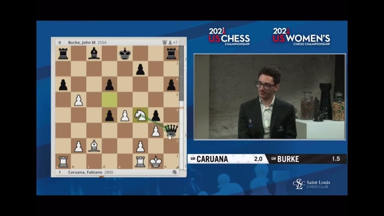 GothamChess Challenges Fabiano Caruana At Push-Up Chess 