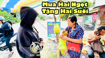 Tới công chuyện thành Ngọc bán hai chai nước ngọt khuyến mãi hai chai nước suối 