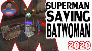 DCUO Superman Walkthrough Saving Batwoman Level 26 to 27