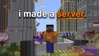 I Made a Minecraft Server [LIVE]