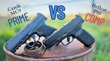 "Canik Mete MC9 Prime vs. Springfield Hellcat Pro Comp